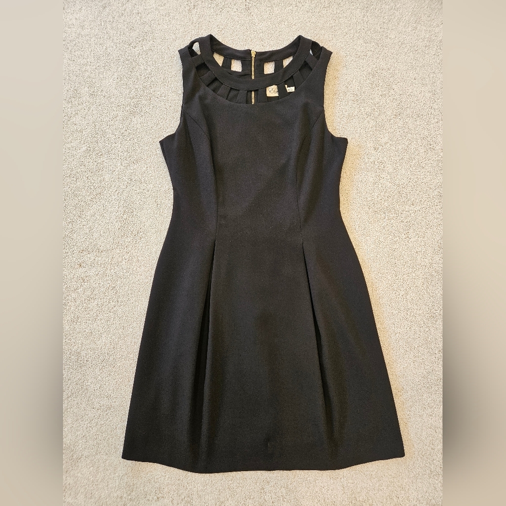 NWOT Black Eliza Jane Fit & Flare Dress Size 10
